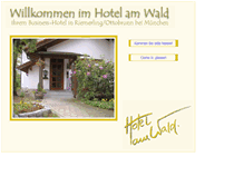 Tablet Screenshot of hotel-wallin.de